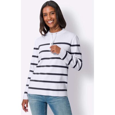 heine Streifenpullover marine-weiß-gestreift 38 female heine Streifenpullover marine-weiß-gestreift 38 female