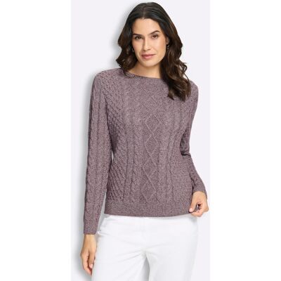 Witt Strickpullover burgund-meliert 54 female Witt Strickpullover burgund-meliert 54 female