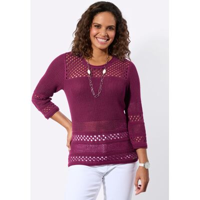 Witt Ajourpullover malve 48 female Witt Ajourpullover malve 48 female