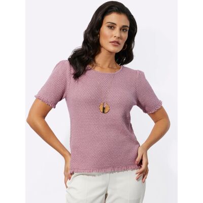 Witt Kurzarmpullover mauve 40 female Witt Kurzarmpullover mauve 40 female