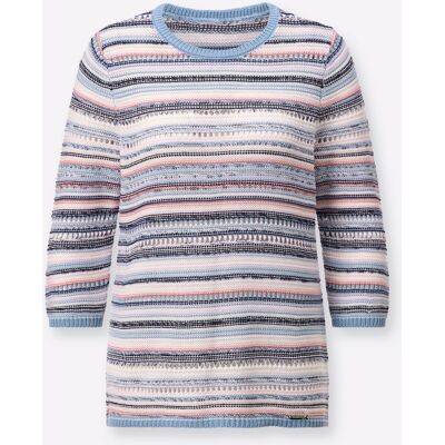Witt Streifenpullover flamingo-bleu-geringelt 40 female Witt Streifenpullover flamingo-bleu-geringelt 40 female