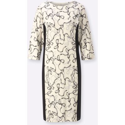 Witt Jerseykleid champagner-graphit-bedruckt 42 female Witt Jerseykleid champagner-graphit-bedruckt 42 female