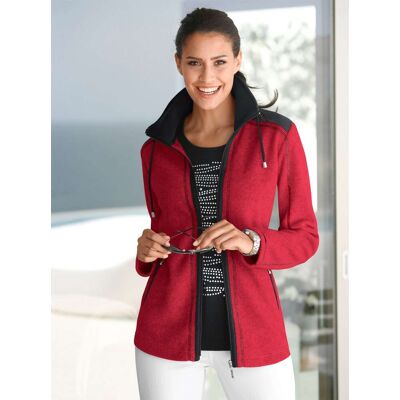 Witt Fleecejacke rot-schwarz 40 female Witt Fleecejacke rot-schwarz 40 female