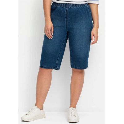sheego Jeansbermudas blue denim 40 female sheego Jeansbermudas blue denim 40 female