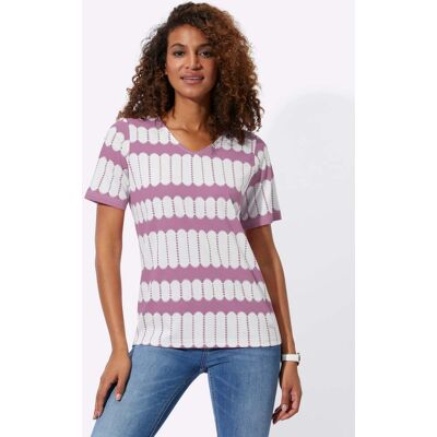 Witt Kurzarmshirt orchidee-ecru-bedruckt 40 female Witt Kurzarmshirt orchidee-ecru-bedruckt 40 female
