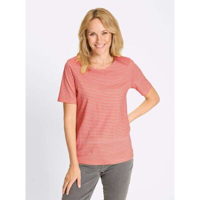 Witt Ringelshirt koralle-ecru-geringelt 40 female Witt Ringelshirt koralle-ecru-geringelt 40 female