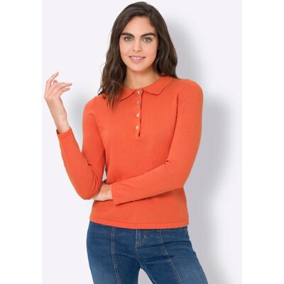 heine Polopullover orange 34 female heine Polopullover orange 34 female