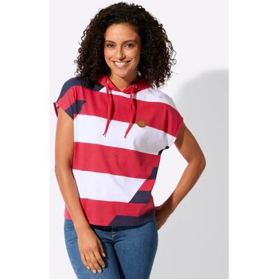 Witt Kapuzenshirt erdbeere-weiß-gemustert 42 female Witt Kapuzenshirt erdbeere-weiß-gemustert 42 female