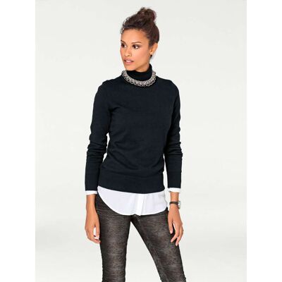 heine Rollkragenpullover schwarz 46 female heine Rollkragenpullover schwarz 46 female