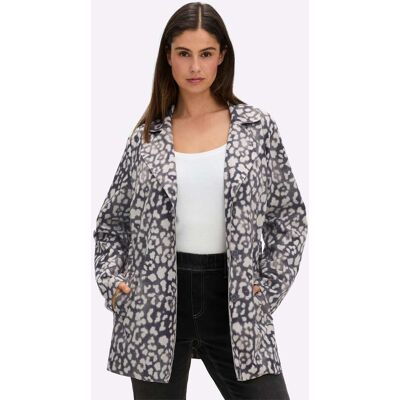 sheego Jacke schwarz-bedruckt 40 female sheego Jacke schwarz-bedruckt 40 female