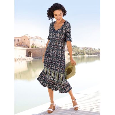 Witt Jerseykleid marine-eucalyptus-bedruckt 36 female Witt Jerseykleid marine-eucalyptus-bedruckt 36 female
