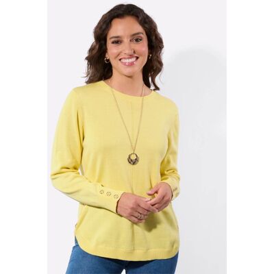 Witt Langarm-Pullover zitrone 48 female Witt Langarm-Pullover zitrone 48 female