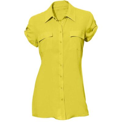 heine Kurzarm-Bluse limone 44 female heine Kurzarm-Bluse limone 44 female