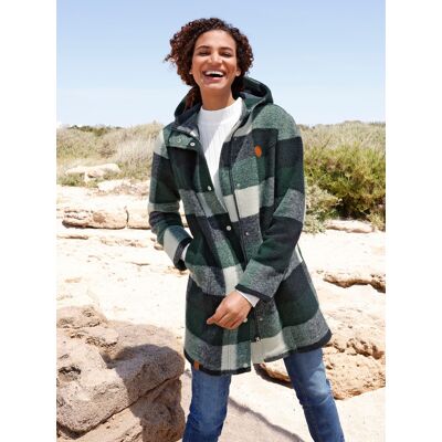 Witt Jacke moos-marine-kariert 52 female Witt Jacke moos-marine-kariert 52 female