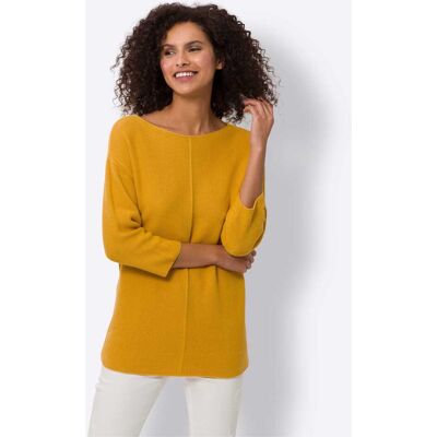 heine Strickpullover ocker 40/42 female heine Strickpullover ocker 40/42 female