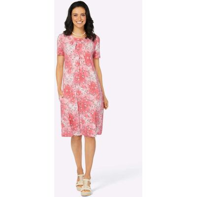 Witt Jerseykleid koralle-bedruckt 52 female Witt Jerseykleid koralle-bedruckt 52 female