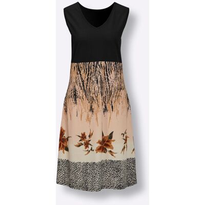 Witt Sommerkleid schwarz-beige 46 female Witt Sommerkleid schwarz-beige 46 female