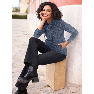 Witt Sweatshirt rauchblau-bleu-bedruckt 44 female Witt Sweatshirt rauchblau-bleu-bedruckt 44 female