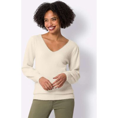heine Langarm-Pullover champagner 46 female heine Langarm-Pullover champagner 46 female