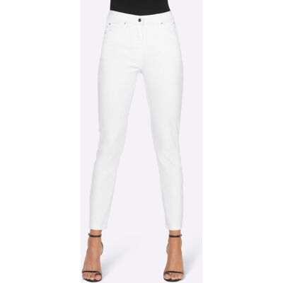 Heine Weiße 7/8 Jeans Slim Fit Hohe Taille - Jeans Heine Weiße 7/8 Jeans Slim Fit Hohe Taille - Jeans