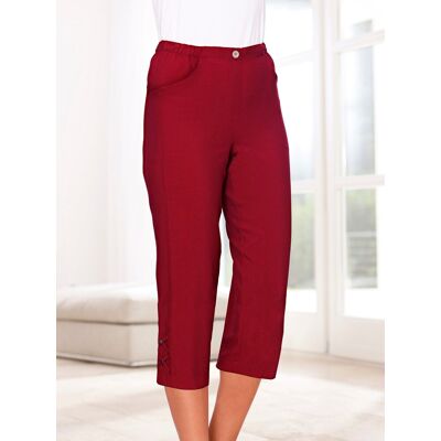Witt Caprihose kirschrot 44 female Witt Caprihose kirschrot 44 female