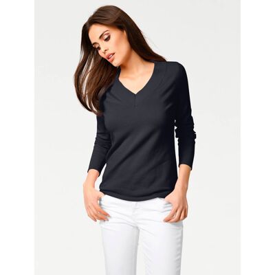 heine V-Ausschnitt-Pullover marine 42 female heine V-Ausschnitt-Pullover marine 42 female