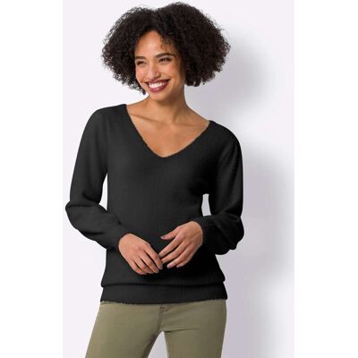 heine Langarm-Pullover schwarz 46 female heine Langarm-Pullover schwarz 46 female
