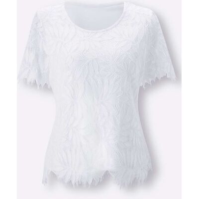 Witt Spitzenshirt ecru 44 female Witt Spitzenshirt ecru 44 female