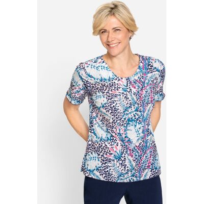 Witt Rundhalsshirt ecru-marine-bedruckt 54 female Witt Rundhalsshirt ecru-marine-bedruckt 54 female