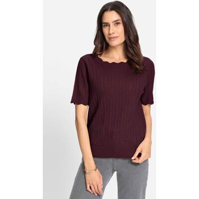 Witt Kurzarmpullover burgund 38 female Witt Kurzarmpullover burgund 38 female