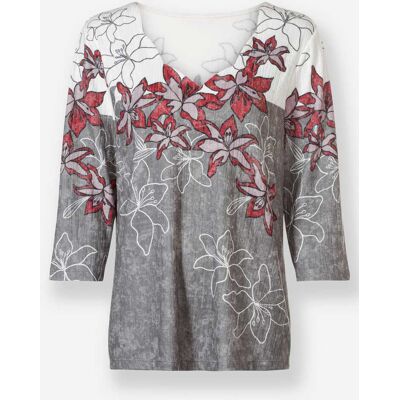 Witt Print-Shirt rot-schwarz-bedruckt 50 female Witt Print-Shirt rot-schwarz-bedruckt 50 female