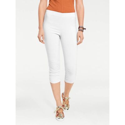 HEINE, Linea Tesini - Weiß Slim Fit 3/4-Hosen - Hosen HEINE, Linea Tesini - Weiß Slim Fit 3/4-Hosen - Hosen
