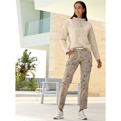 heine Stehkragenshirt sand 46 female heine Stehkragenshirt sand 46 female