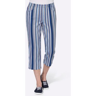 Witt Caprihose jeansblau-gestreift 46 female Witt Caprihose jeansblau-gestreift 46 female
