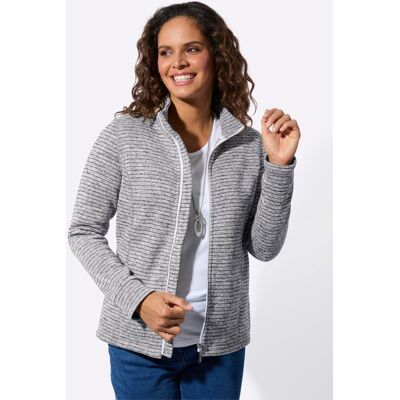 Witt Strickfleecejacke hellgrau-meliert 46 female Witt Strickfleecejacke hellgrau-meliert 46 female