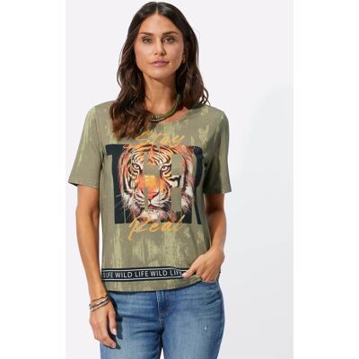 Witt Shirt khaki-braun-bedruckt 50 female Witt Shirt khaki-braun-bedruckt 50 female