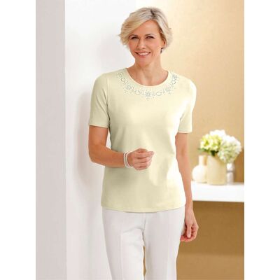 Witt Rundhalsshirt vanille 52 female Witt Rundhalsshirt vanille 52 female