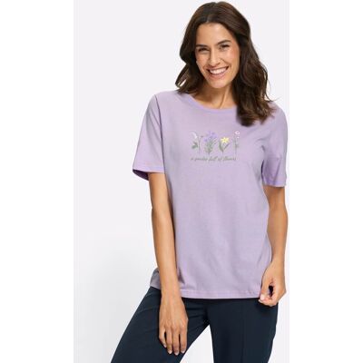 Witt Rundhalsshirt flieder-bedruckt 54 female Witt Rundhalsshirt flieder-bedruckt 54 female