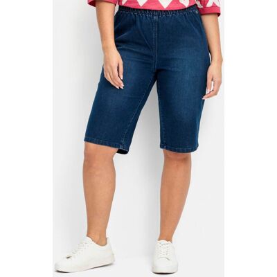 sheego Jeansbermudas dark blue denim 40 female sheego Jeansbermudas dark blue denim 40 female