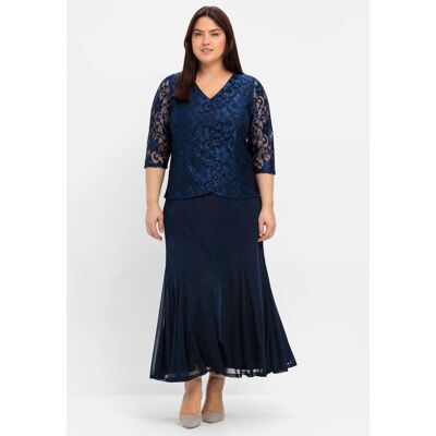 sheego Abendkleid marine 42 female sheego Abendkleid marine 42 female