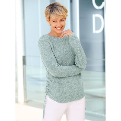 Witt Strickpullover jade-ecru-meliert 52 female Witt Strickpullover jade-ecru-meliert 52 female