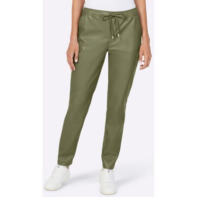 HEINE Modell 50 Khaki Slim Fit Hose HEINE Modell 50 Khaki Slim Fit Hose