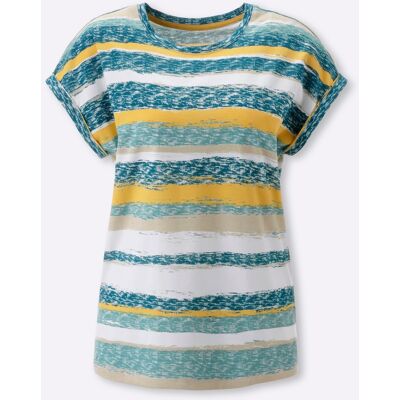 Witt T-Shirt topas-gelb-geringelt 54 female Witt T-Shirt topas-gelb-geringelt 54 female