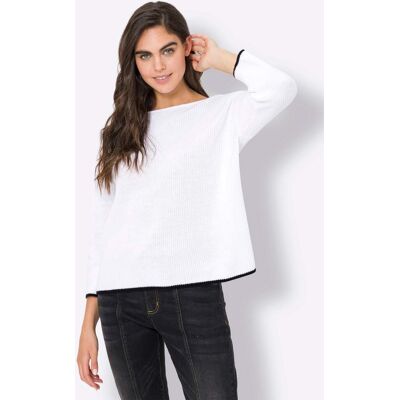 heine Strickpullover weiß 44 female heine Strickpullover weiß 44 female