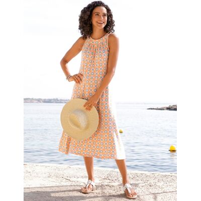Witt Jerseykleid apricot-aquamarin-bedruckt 40 female Witt Jerseykleid apricot-aquamarin-bedruckt 40 female