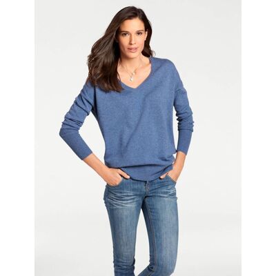 heine Kaschmirpullover blau 44/46 female heine Kaschmirpullover blau 44/46 female