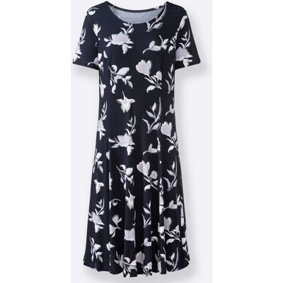 Witt Jerseykleid marine-flieder-bedruckt 25 female Witt Jerseykleid marine-flieder-bedruckt 25 female