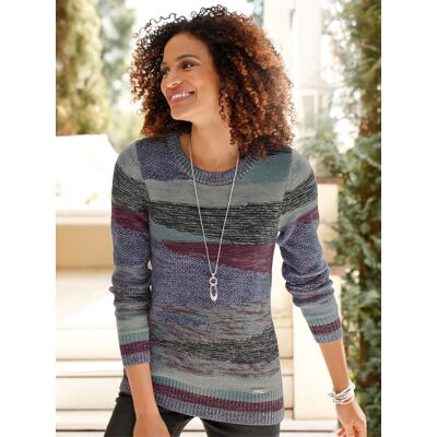 Witt Strickpullover jade-steingrau-gemustert 52 female Witt Strickpullover jade-steingrau-gemustert 52 female