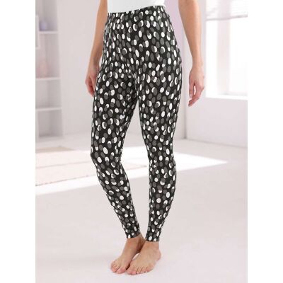 feel good Leggings schwarz-anthrazit-bedruckt 40/42 female feel good Leggings schwarz-anthrazit-bedruckt 40/42 female