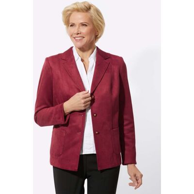 Witt Lederimitat-Blazer dunkelrot 44 female Witt Lederimitat-Blazer dunkelrot 44 female
